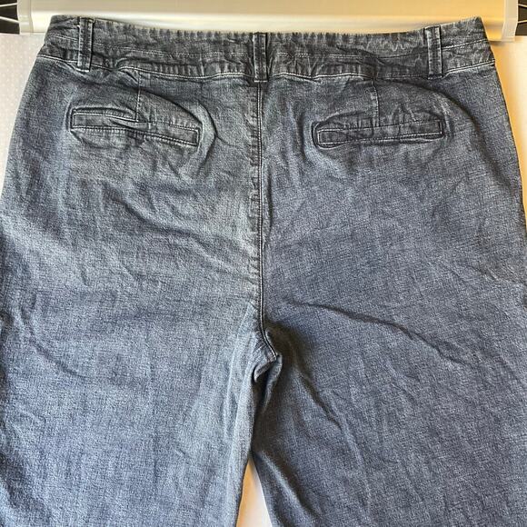 Coldwater Creek Women Capri Jeans size W18 Blue Mid Rise Stretch - Picture 11 of 11